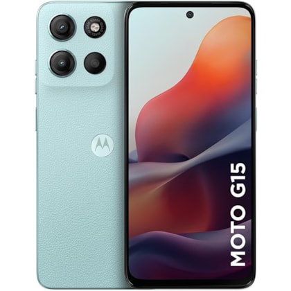 Smartphone Motorola Moto G15 4G 512GB 4RAM Dual SIM - Glacier Blue ( Azul Claro )