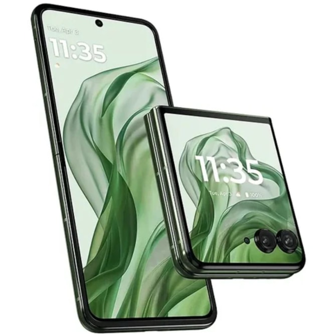 Smartphone Motorola Razr 50 Ultra 5G 512GB 12RAM Nano + eSIM - Verde Nori-d11817e2-be63-4d6f-9e48-91c247d57d1f