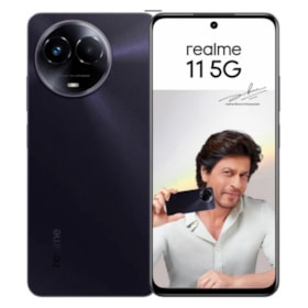 Smartphone Realme 11 5G - 256GB 8RAM Glory Black ( preto ) - Versão Global