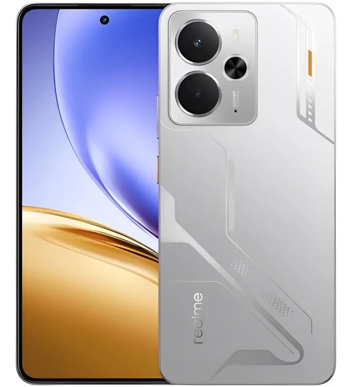 スマートフォン本体 realme 14X 5G 8GB+256GB Smartphone Realme 14 5G 256GB 8RAM Dual SIM - Silver ( Prata )