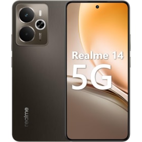 Smartphone Realme 14 5G 512GB 12RAM Dual SIM - Storm Titanium ( Cinza )