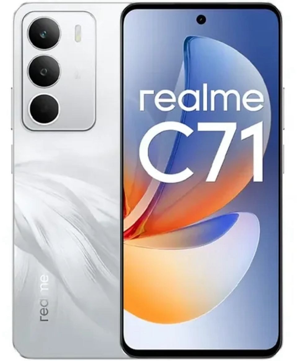 Smartphone Realme C71 4G 256GB 8RAM Dual SIM - White Swan ( Branco )