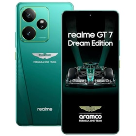 Smartphone Realme GT 7 5G 512GB 16RAM Dual Sim - Dream Edition (Aston Martin Green)