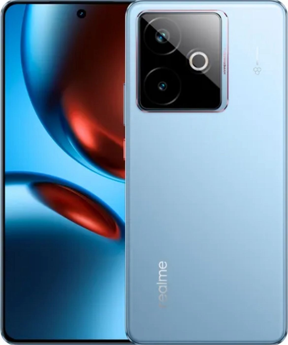 Smartphone Realme GT 7T 5G 512GB 12RAM Dual Sim - Glacier Blue