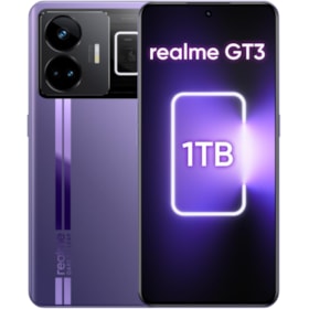 Smartphone Realme GT3 5G - 1TB 16RAM Max Purple ( roxo ) - Versão Global