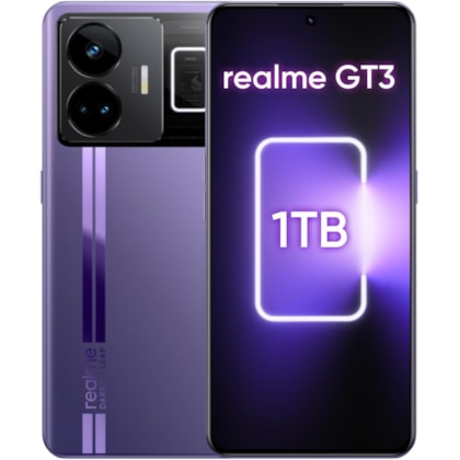 Smartphone Realme GT3 5G - 1TB 16RAM Max Purple ( roxo ) - Versão Global