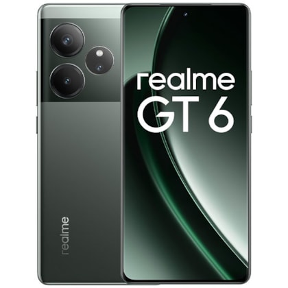 Smartphone realme GT6 RMX3851 NFC Dual SIM 256GB / 12GB RAM de 6.78