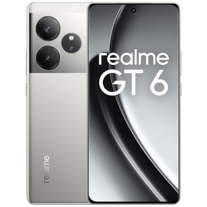 Smartphone realme GT6 RMX3851 NFC Dual SIM 256GB / 12GB RAM de 6.78