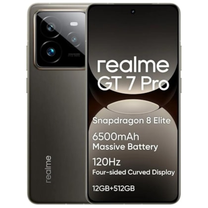 Smartphone Realme GT7 Pro 5G 512GB 12RAM ( SEM CAIXA ) NFC - Grey ( Cinza )