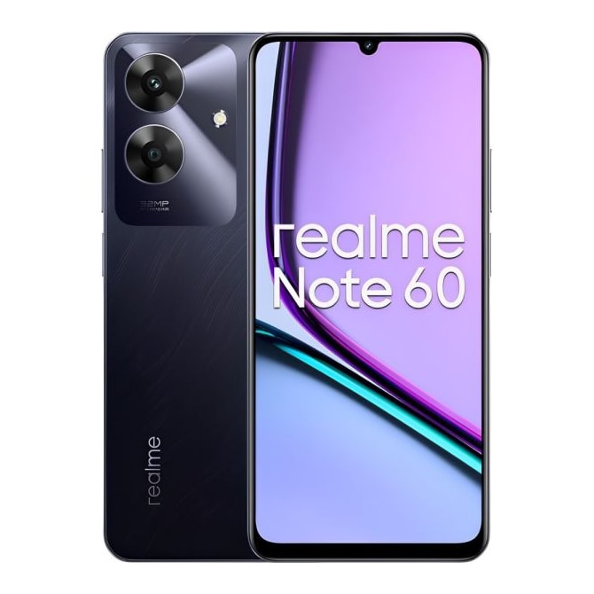 Smartphone Realme Note 60 Dual 128 GB / 4GB RAM - Preto-cb692f0e-2ea0-461f-bedb-d9473c4ebfe7