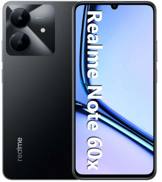 Smartphone Realme Note 60X RMX3938 64GB e 3GB Ram Dual Chip 4G - Preto