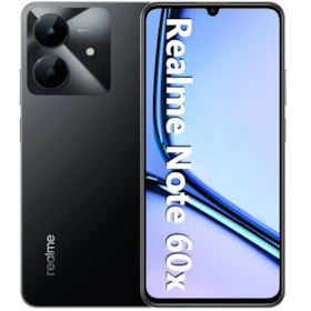 Smartphone Realme Note 60X RMX3938 64GB e 3GB Ram Dual Chip 4G - Preto