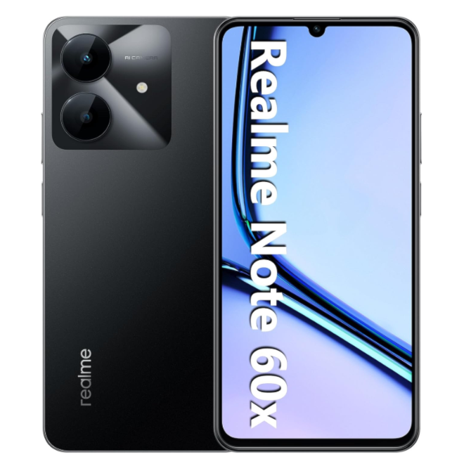 Smartphone Realme Note 60X RMX3938 64GB e 3GB Ram Dual Chip 4G - Preto-7917bffa-ff29-473f-a46c-2a4ac87525d1
