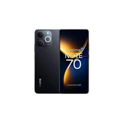 Smartphone Realme Note 70 128GB 4RAM Dual SIM - Obsidian Black ( Preto )