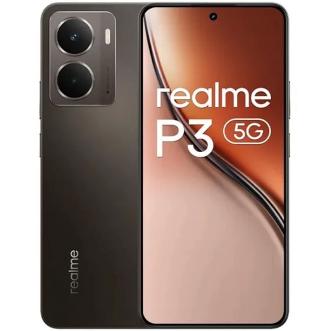 Smartphone Realme P3 5G 256GB 12RAM Dual Sim - Comet Gray ( Cinza )-5021ea82-06fd-4494-ab64-1e4498fd8c0d