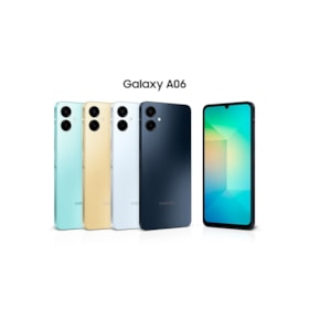 Smartphone Samsung Galaxy A06 Global 64GB 4GB RAM Dual SIM Tela 6.7