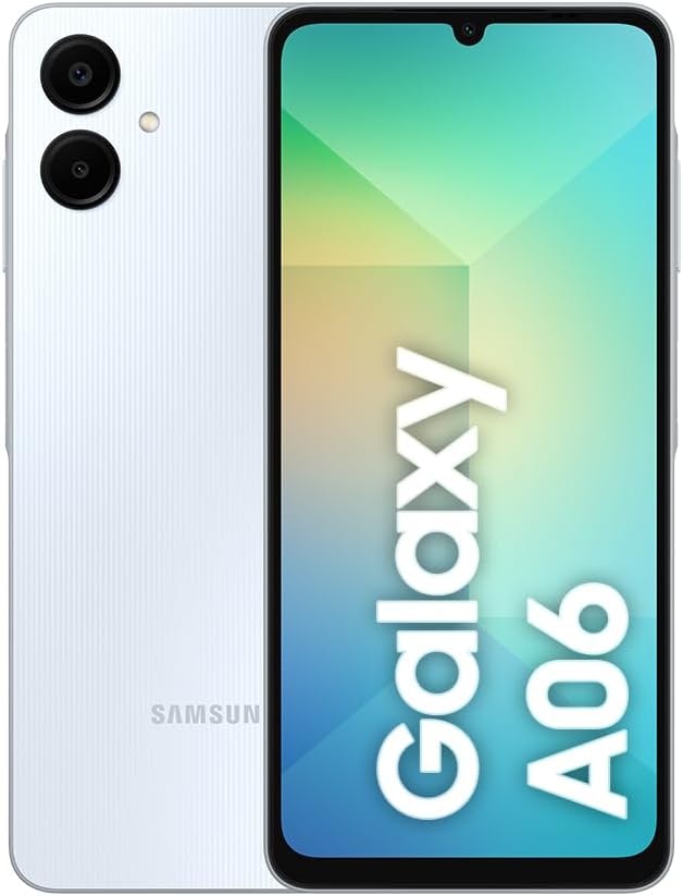 スマートフォン本体 Samsung Galaxy A06 Light Blue 4GB 64GB Smartphone Samsung Galaxy A06 Global 64GB 4GB RAM Dual SIM Tela
