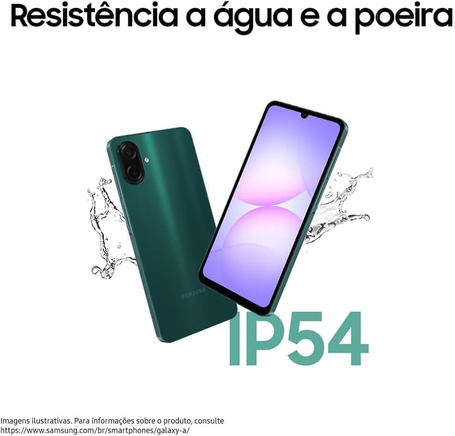 Smartphone Samsung Galaxy A07 4G 64GB 4RAM Dual Sim - Green ( Verde )