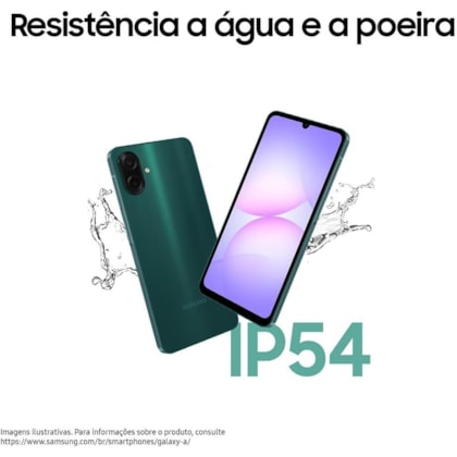 Smartphone Samsung Galaxy A07 4G 64GB 4RAM Dual Sim - Green ( Verde )