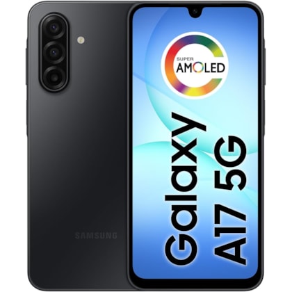 Smartphone Samsung Galaxy A17 5G 128GB 4RAM Dual Sim - Black ( Preto )