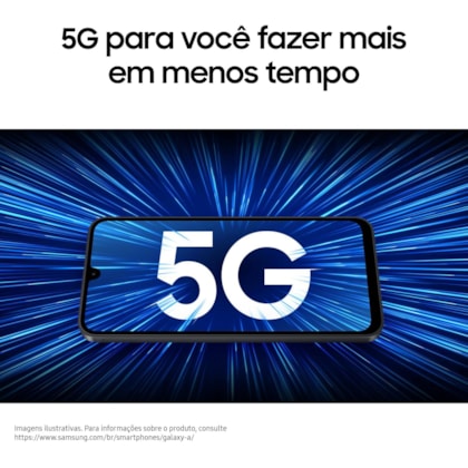 Smartphone Samsung Galaxy A17 5G 128GB 4RAM Dual Sim - Black ( Preto )