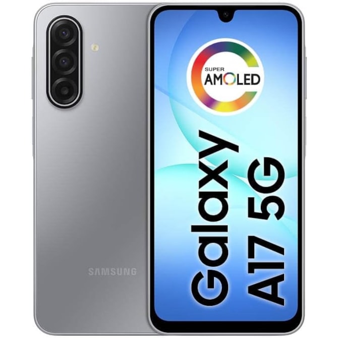 Smartphone Samsung Galaxy A17 5G 128GB 6RAM Dual Sim - Grey ( Cinza )-da1ef5a9-fbe9-49e6-b984-f251c48315ab