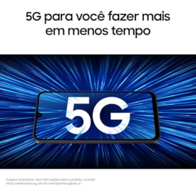 Smartphone Samsung Galaxy A17 5G 256GB 8RAM Dual Sim - Black ( Preto )