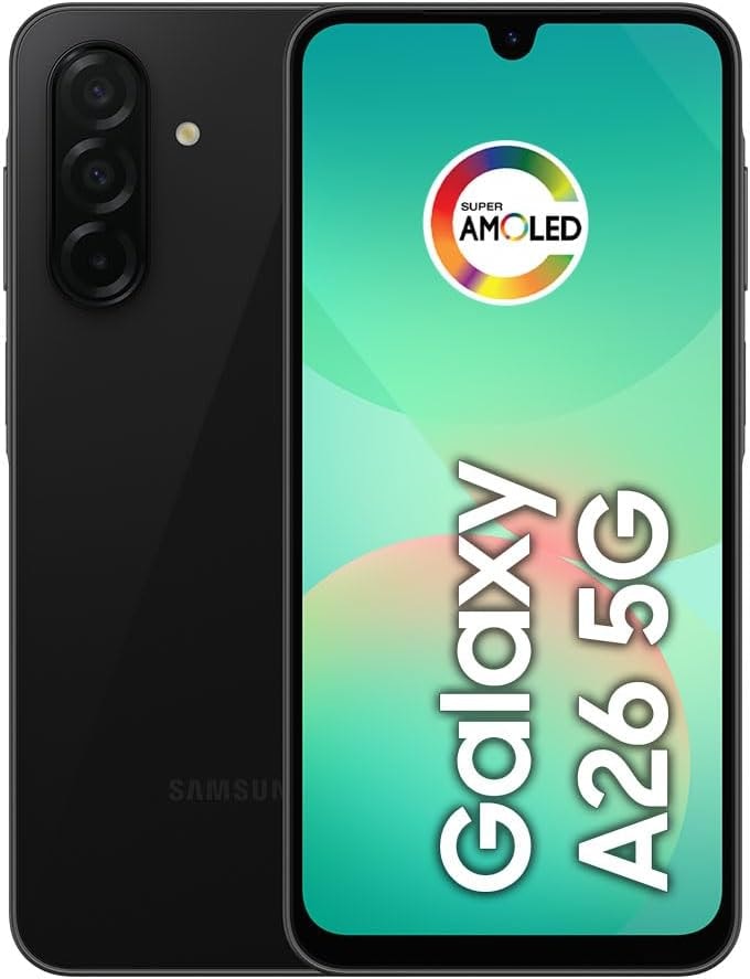 Smartphone Samsung Galaxy A26 5G 128GB 6RAM Dual Sim - Black ( Preto )