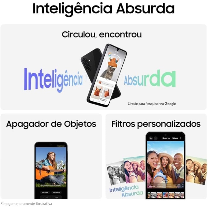 Smartphone Samsung Galaxy A26 5G 128GB 6RAM Dual Sim - Black ( Preto )-745cacff-ef1d-42a6-a425-c1fe36da4012