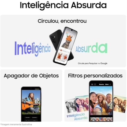 Smartphone Samsung Galaxy A26 5G 128GB 6RAM Dual Sim - White ( Branco )