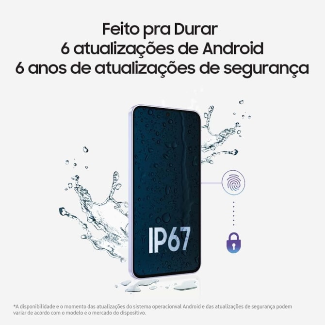 Smartphone Samsung Galaxy A26 5G 256GB 8RAM Dual Sim - Black ( Preto )-019c71ab-6959-4df0-988d-2b25c2d036db