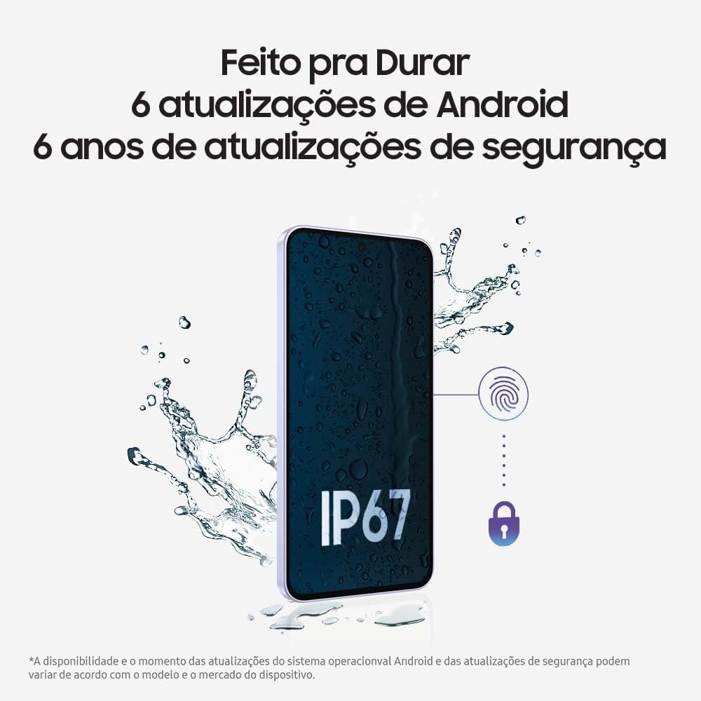 Smartphone Samsung Galaxy A26 5G 256GB 8RAM Dual Sim - White ( Branco)