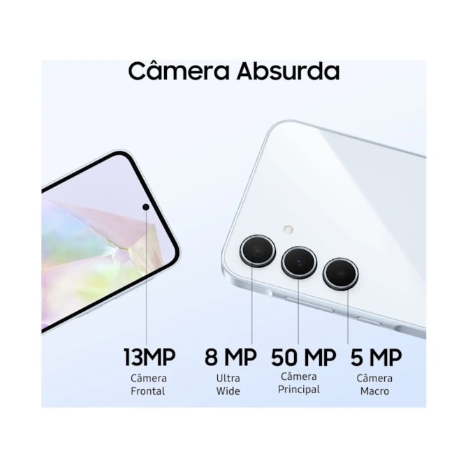 Smartphone Samsung Galaxy A35 5G 256GB 8GB RAM Dual SIM - Azul Escuro-9838c806-7b44-4f90-89d8-e26451468bff