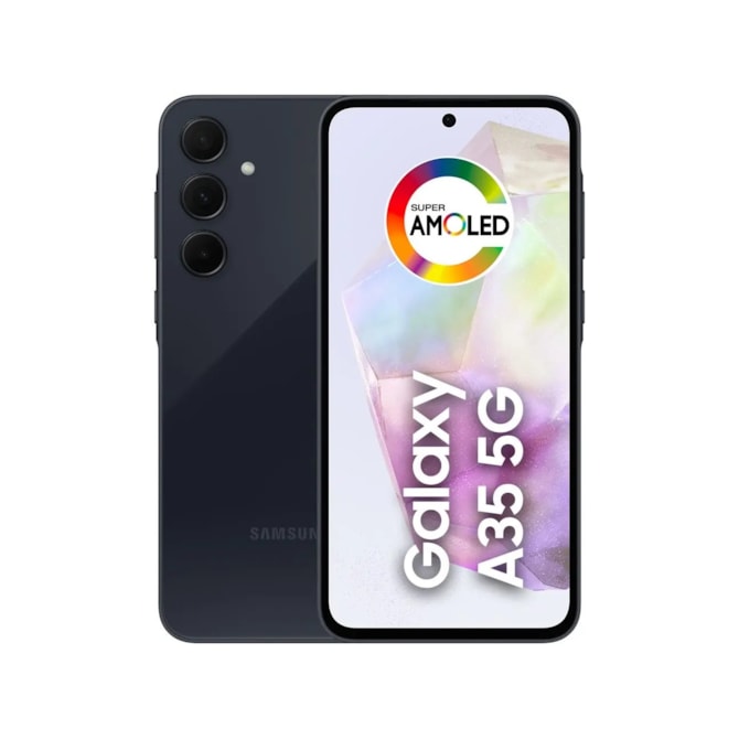 Smartphone Samsung Galaxy A35 5G 256GB 8GB RAM Dual SIM - Azul Escuro-696ae7f7-4039-40e0-8dfd-9929c2413363