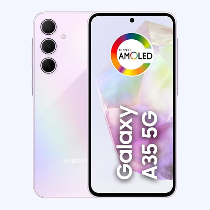 Smartphone Samsung Galaxy A35 5G 256GB 8GB RAM Dual SIM - Lílas-6ee68c92-50d5-42f4-a440-fc384cacc1a3