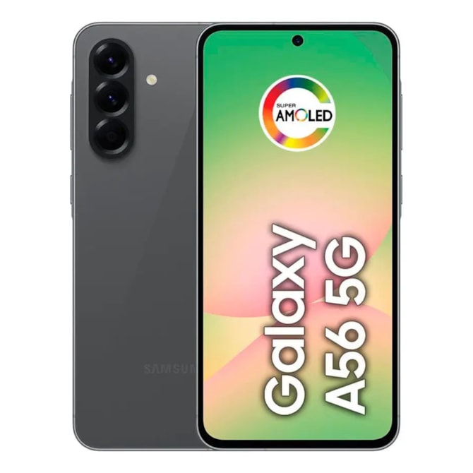 Smartphone Samsung Galaxy A56 5G 256GB 12GB RAM - Grafite ( Preto )-e3af9616-5208-4c11-8e38-8d8949b4f3ce