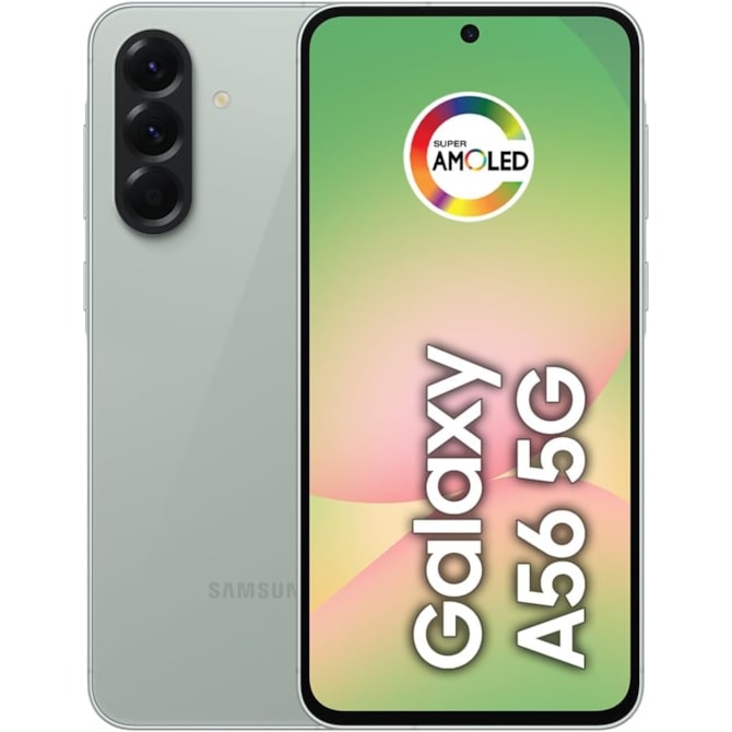 Smartphone Samsung Galaxy A56 5G 256GB 8RAM Dual Sim - Green ( Verde )-7684e12a-30c5-495f-b3d2-db55d870bc5a