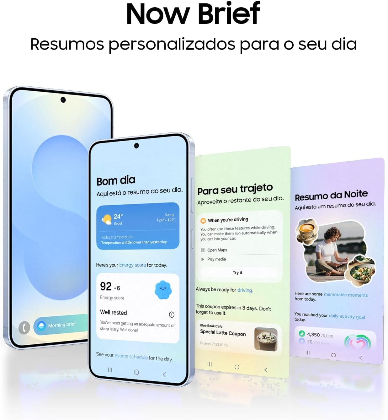 Smartphone Samsung Galaxy S25 5G SM-S931B / 256GB / 12GB RAM Tela