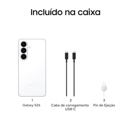 Smartphone Samsung Galaxy S26 12GB 512GB 6.3