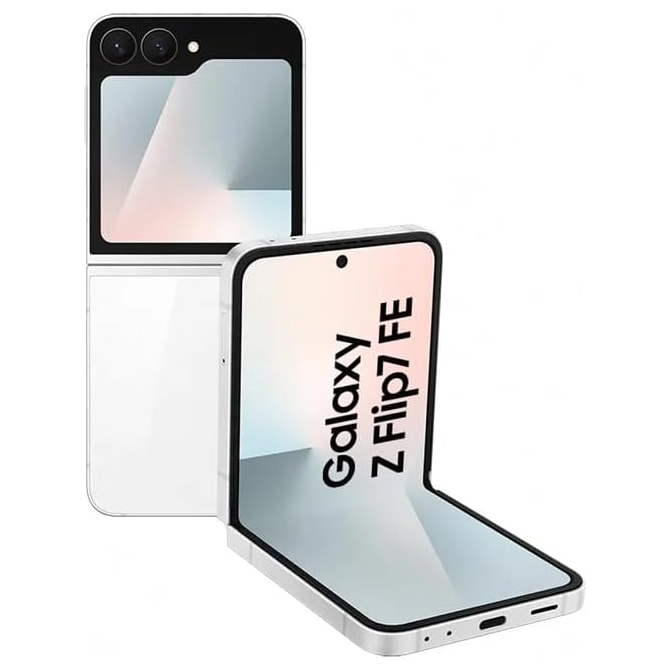 Smartphone Samsung Galaxy Z Flip 7 FE 5G 256GB 8RAM NFC Dual SIM - Branco-ed96bb9a-10df-4f8f-a263-6189b3b0f94e