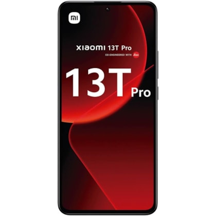 Smartphone Xiaomi 13T Pro Dual SIM 5G 512GB com 12RAM Preto - Versão Global