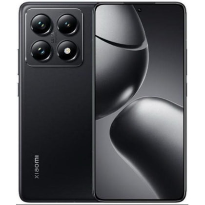 Smartphone Xiaomi 14T Pro 5G 512GB 12RAM Dual Sim ( SEM CAIXA ) - Black ( Preto ) - Versão Global