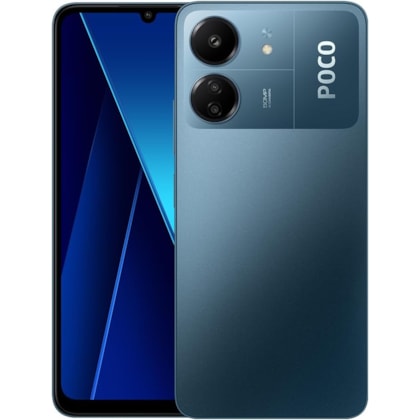 Smartphone Xiaomi Poco C65 4G - 128GB 6RAM Blue ( azul ) - Versão Global