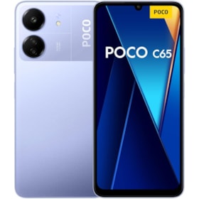 Smartphone Xiaomi Poco C65 4G - 128GB 6RAM Purple ( roxo ) - Versão Global