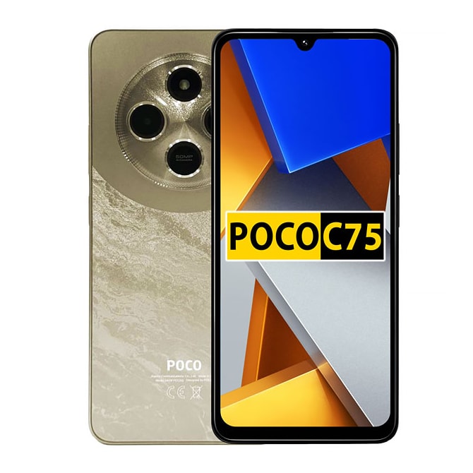 Smartphone Xiaomi Poco C75 Global 256GB 8GB RAM Dual SIM Tela 6.74