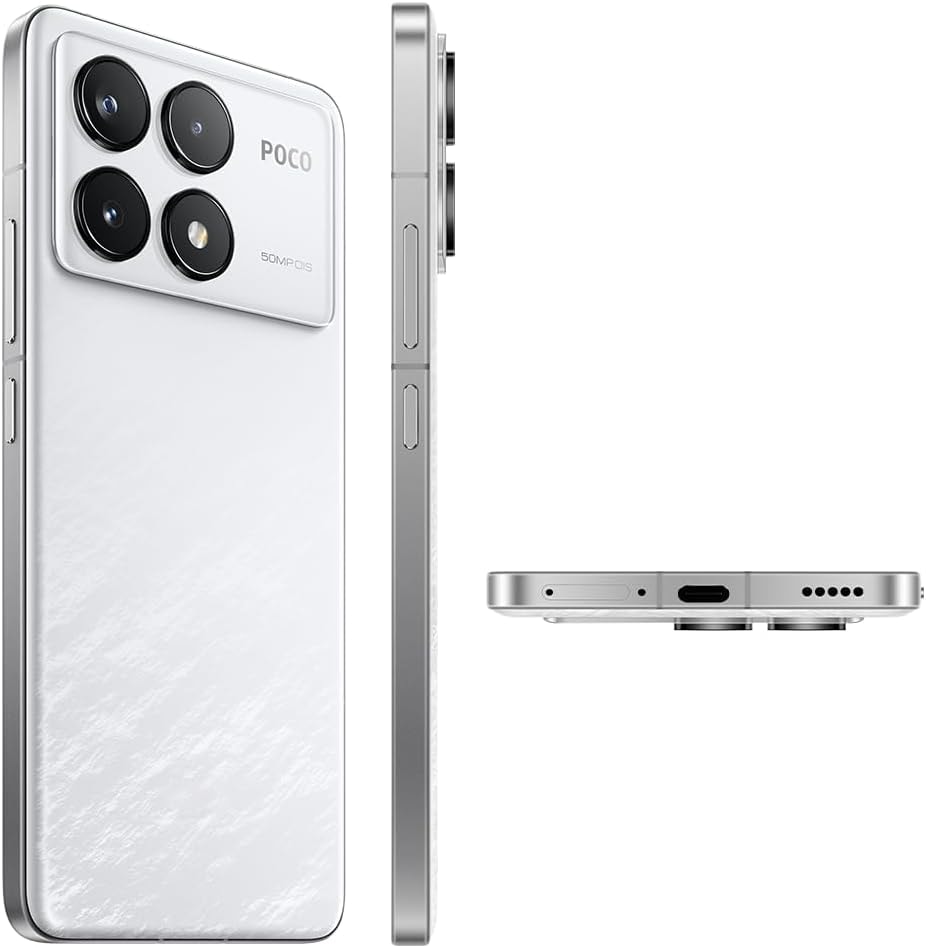 Smartphone Xiaomi Poco F6 Pro 5G 256GB 12RAM Branco - Versão Smartphone Xiaomi Poco F6 Pro 5G 256GB 12RAM Branco - Versão