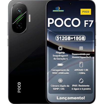 Smartphone Xiaomi Poco F7 5G 512GB 12RAM Dual SIM 6,83