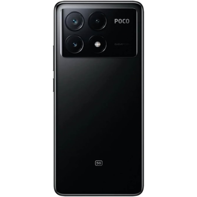 Smartphone Xiaomi Poco X6 Pro 5G - 256GB com 8RAM Black ( preto ) - Versão Global-70687805-a951-4cb1-8fc4-25b6e004f87a