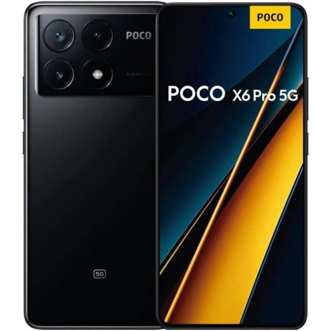 Smartphone Xiaomi Poco X6 Pro 5G - 256GB com 8RAM Black ( preto ) - Versão Global-369108eb-ea28-4b44-8f05-d3b0d3428822