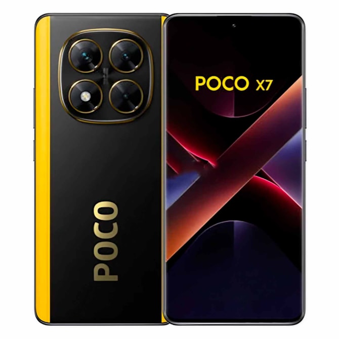 Smartphone Xiaomi Poco X7 5G Global 256GB 8GB Ram Dual Sim Tela 6.67 - Amarelo-a9a585fa-1924-4dfa-83a1-75854674c223